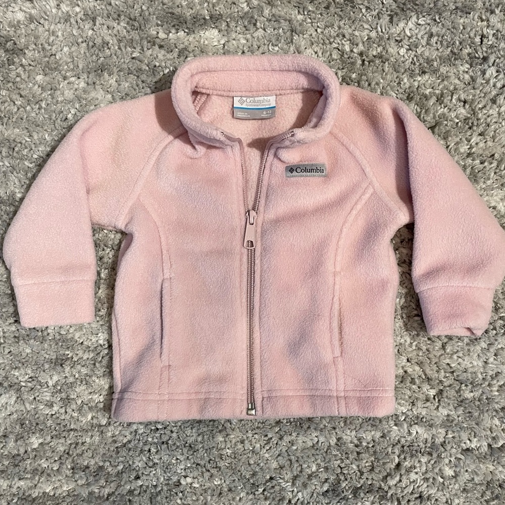 3-6m Columbia fleece jacket